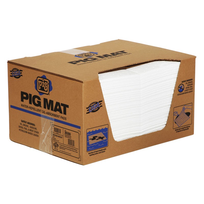 Pig Medium Weight Oil Only Absorbent Mat Pad 26300