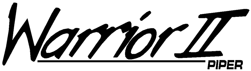 Piper Warrior II Decal Mdy PL-035