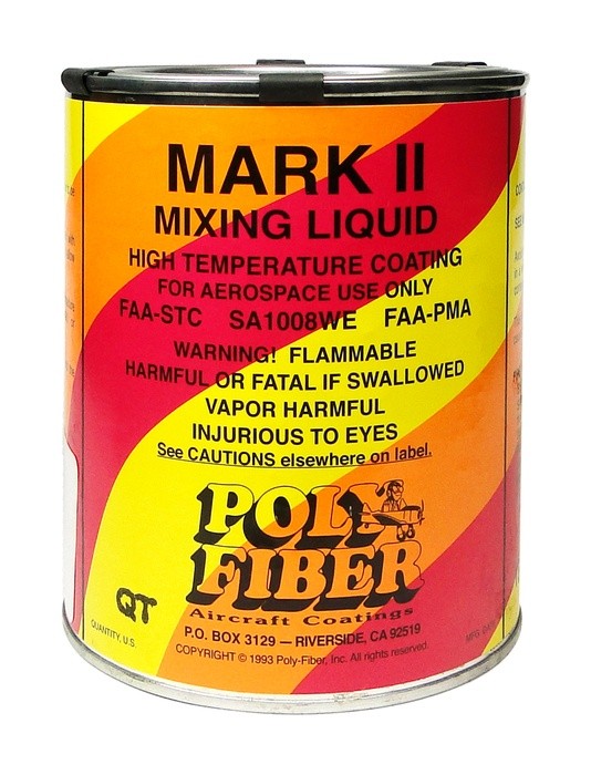 POLY-FIBER MARK II MIXING LIQUID QT 18-ML