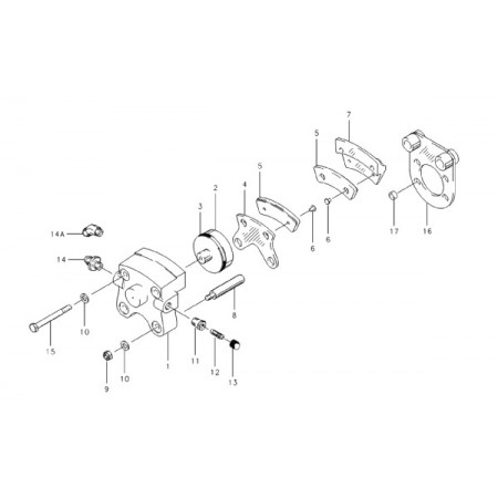 PRESSURE PLATE ASSY. 073-01100