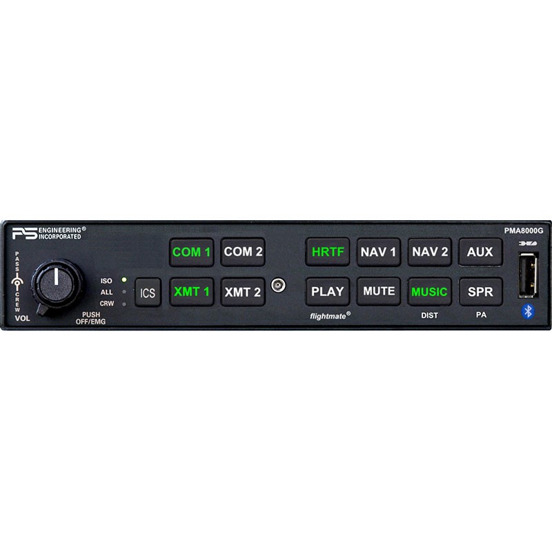 Ps Eng 8000G Audio Panel 6 Place Without Marker Beacon 050-890-0917