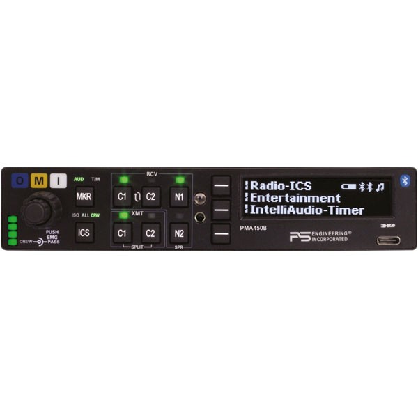 PS ENG PMA 450B AUDIO PANEL 6 PLACE TSO W/ MARKER BEACON 050-450-0601