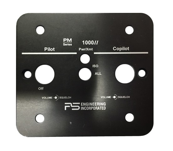 Ps Engineering 2-1/4 Inch Optional PM1000 II Mounting Plate For PM1000 II 4 Place Without Crew 575-002-0008