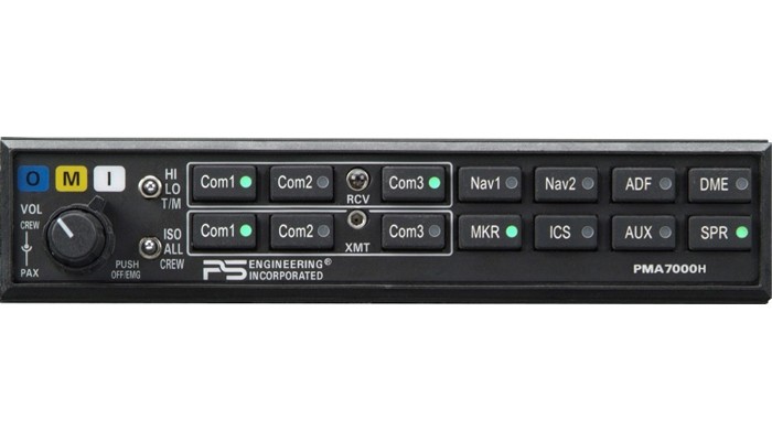 Ps Engineering PMA7000H-CVR 10 Place Stereo Audio Panel With Enhanced Cvr 050-781-0287