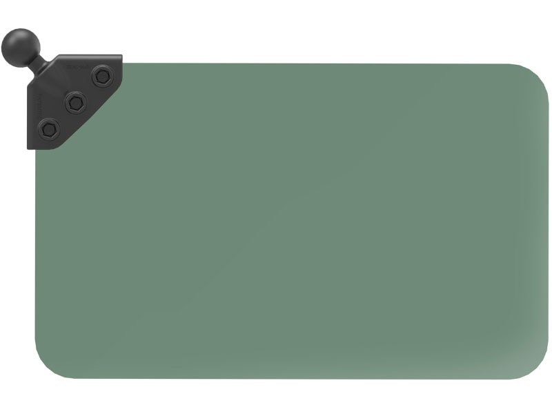 Ram Universal Sun Visor, 8 inchx13 inch Visor, Green 50% Tint Ram 393-G1U