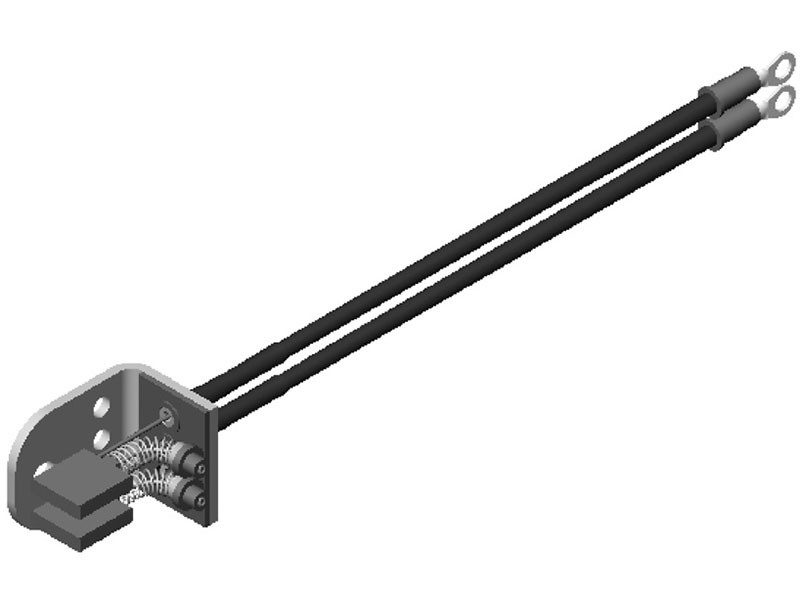 Rapco De-ice Brush & Holder Assembly, for McCauley C-40464-2 Brush Blocks Ra C40464-2