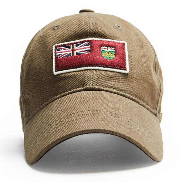 Red Canoe Ontario Flag Cap - Khaki U-Cap-Ont-Ki