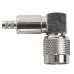 Tnc Rf Connector, 90 Degree Dual Crimp Male for RG142/400 Rft 1218-C1