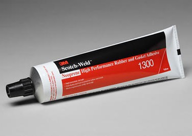 Scotch-Weld Neoprene High Performance Rubber and Gasket Adhesive, 5 oz 3M 1300 5OZ
