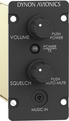 SkyView SV-INTERCOM-2S 2-Place Stereo Intercom Dynon SV-INTERCOM-2S