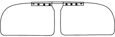 Sun Visor Cessna, C150, C152 SV 70250