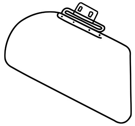 Sun Visor Cessna, Center Mount, C152-207 SV 80200