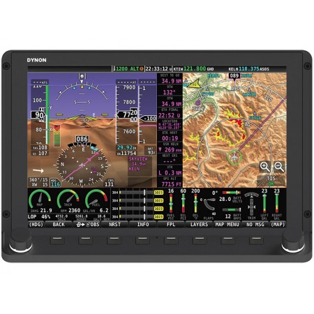 SV-HDX800 7 SkyView HDX Touch Display, with Harness & Mapping Software DYNON SV-HDX800