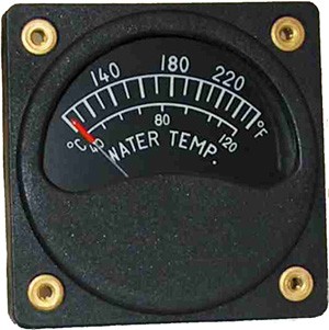 SWIFT GAUGE 2-1/4 WATER TEMPERATURE GAUGE W2-26F/C