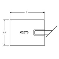 Tanis Pad Heat Element TEP2673 With Pin Connector - 115V TEP2673-115/28