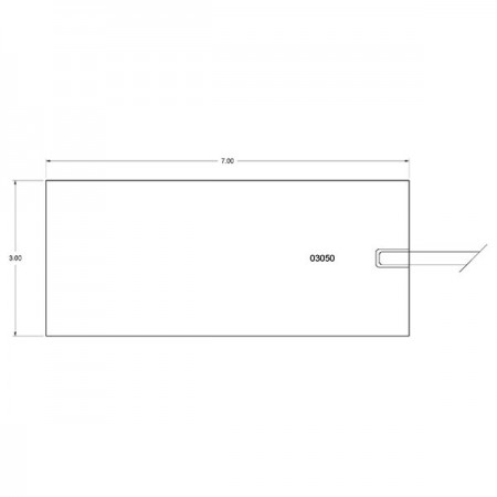 Tanis Pad Heat Element TEP3050 With Pin Connector - 115V TEP3050-115/200