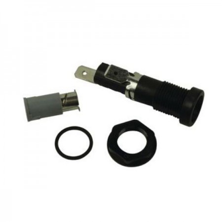 Tanis Panel Mount Fuse Holder For 1/4 Inch X 1/4 Inch Fuses HTB-36I HTB-36I-R