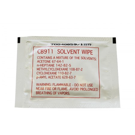 Tanis Solvent Wipe CB911