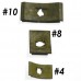 Flat Tinnerman Nut Size 10 Hd A1779-10Z