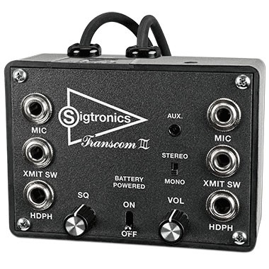 Transcom III Portable Stereo Intercom, 2-6 Place Sig Spo