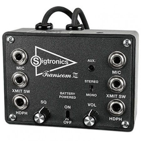 Transcom III Portable Stereo Intercom, 2-6 Place SIG SPO