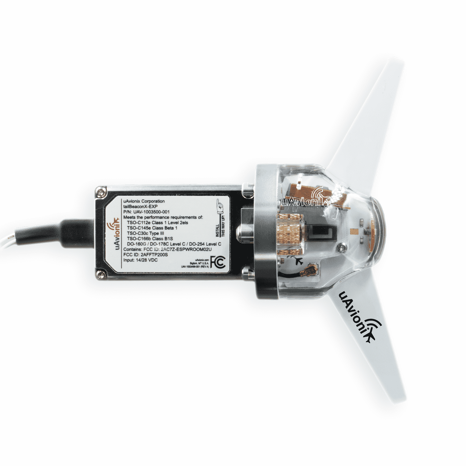 Uavionix Tailbeaconx-Exp All In One NAV / Ads-B Out Uax-Tailbeaconxexp