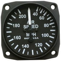 Airspeed, 2 1/4 inch 40-200 mph, Non-TSO Uma 16-210-200