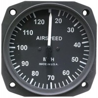 Airspeed, 3 1/8 inch 20-120 mph, Non-TSO Uma 16-310-120