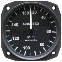 Airspeed, 3 1/8 inch 20-160 mph, Non-TSO Uma 16-310-160