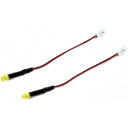 Universal Light Kit, 4mm Yellow LED Solid, 2 Pack EFL A605