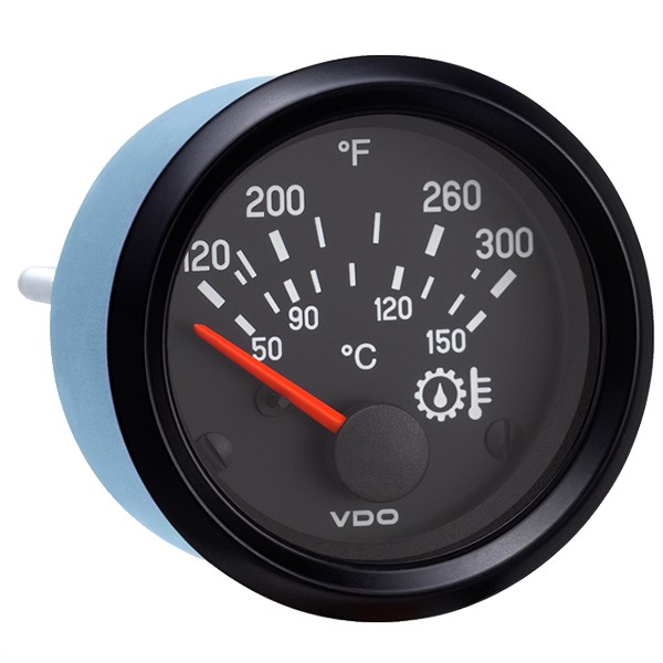 Vdo Oil Temperature 2 1/16 Inch 3000C Gauge 310-915