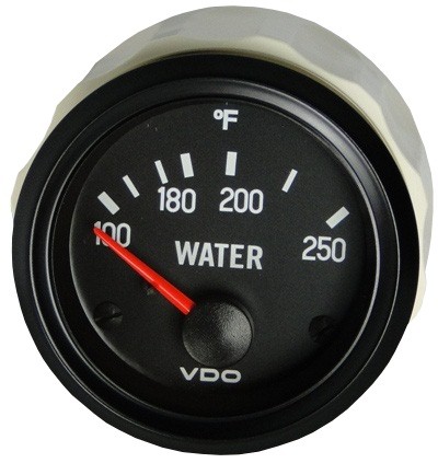 VDO WATER TEMP GAUGE WITHOUT PROBE - 2 INCH 310-039