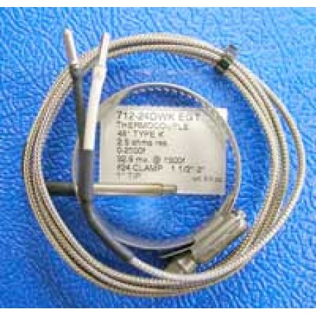 WESTACH EGT PROBE K WIRE 1-1/2-2 inch CLAMP 712-24DWK NON TSO - BAYONET TYPE 712-24DWK