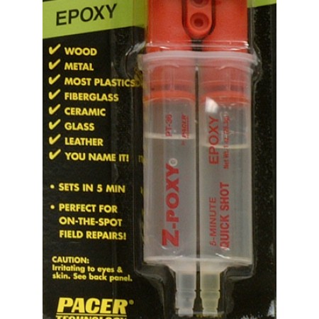 ZAP 5 Minute Epoxy Quick Shot Syringe - 1 oz ZAP PT36