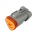 Tanis Triangular Sealing Plug For 3 Pin Connector DT06-3S-C017 DT06-3S-C017