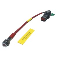 Tanis Indicator Light LED TLP3039-06-230 With Lead And Pin Connector - 230 Volt TLP3039-06-230