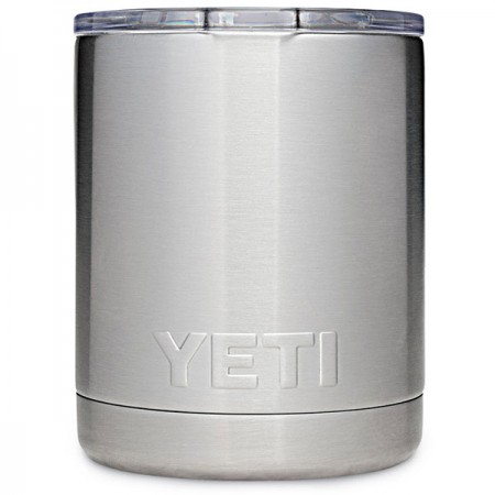 YETI RAMBLER 10OZ LOWBALL STAINLESS WITH MAGSLIDE LID 21071500562