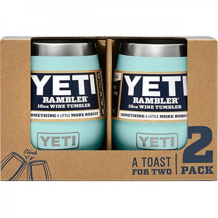 21071500585 YETI 10OZ WINE TUMBLER SEAFOAM 2PK 21071500585