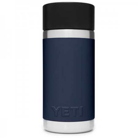 21071050010 YETI RAMBLER 12OZ BOTTLE W/ HOT SHOT CAP NAVY 21071050010