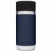 21071050010 YETI RAMBLER 12OZ BOTTLE W/ HOT SHOT CAP NAVY 21071050010