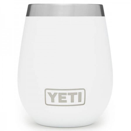 21071500586 YETI 10OZ WINE TUMBLER WHITE 21071500586