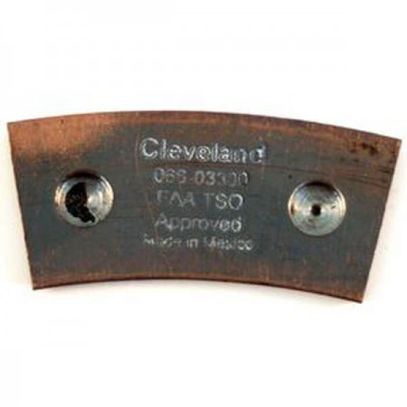 CLEVELAND 66-033 METALLIC BRAKE LINING - PAD ONLY 066-03300