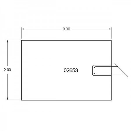 Tanis Pad Heat Element - TEP2653-115/40 TEP2653-115/40