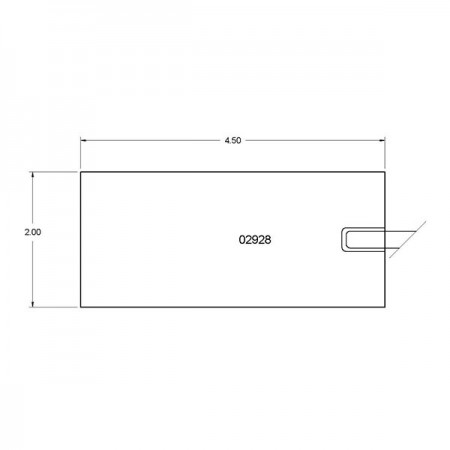 Tanis Pad Heat Element - TEP2928-230/80 TEP2928-230/80