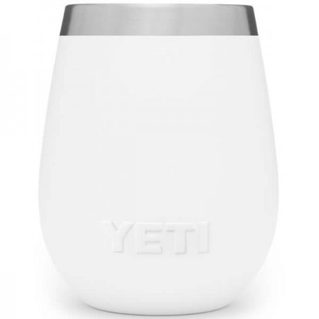 21071500586 YETI 10OZ WINE TUMBLER WHITE 21071500586
