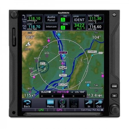 Garmin Gtn 725XI Black GPS Receiver Americas Database With Harness Experimental Only