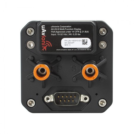 MULTI FUNCTION DISPLAY/AoA display (voice alerting and peaks), G-meter display (voice alerting and peaks), attitude (Roll/Pitch), Slip/Skid indication, Clck (GMT/Local), outside air temperature (C and F), bus voltage display, dual user timers (count up an