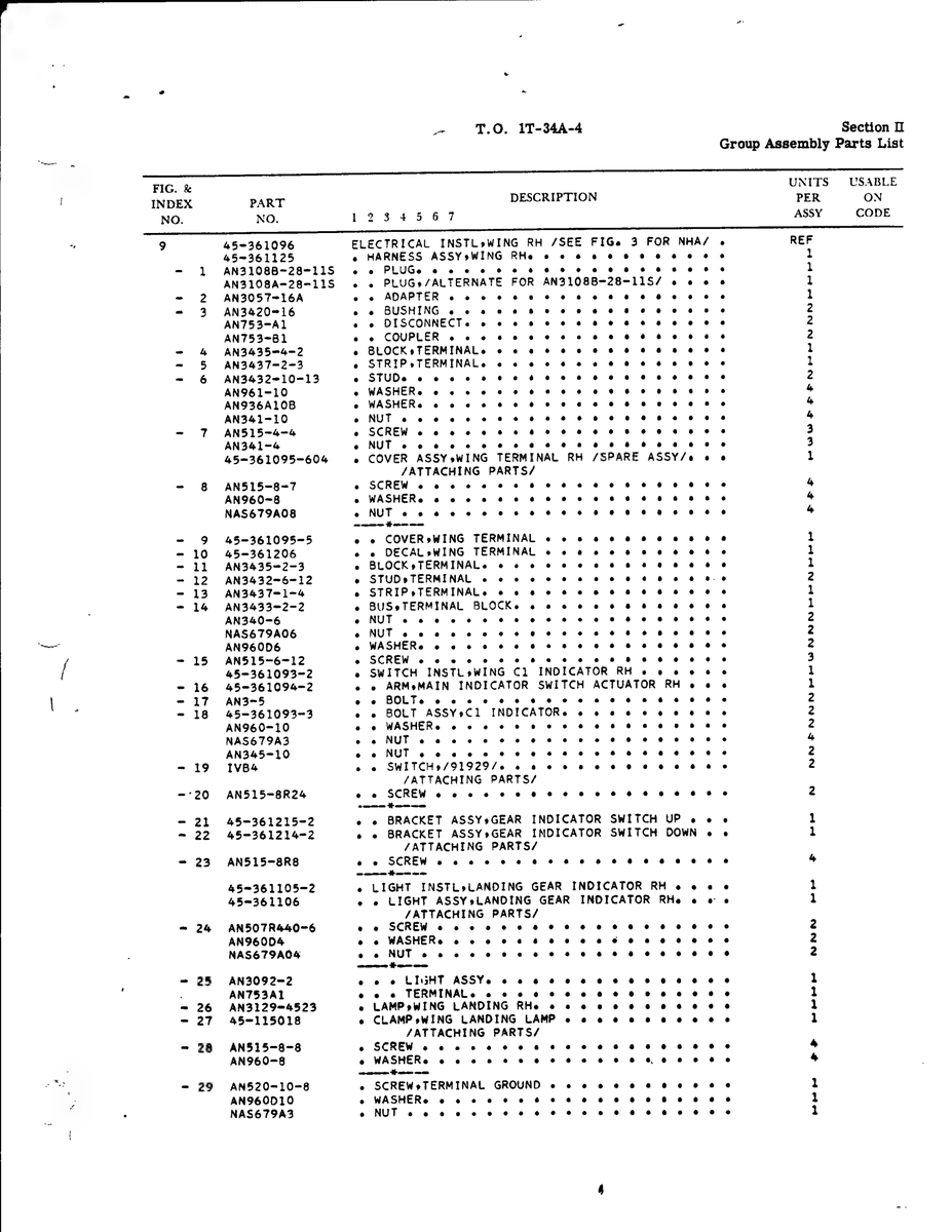 Washer AN960D10 for Beechcraft T34 Mentor Aircraft