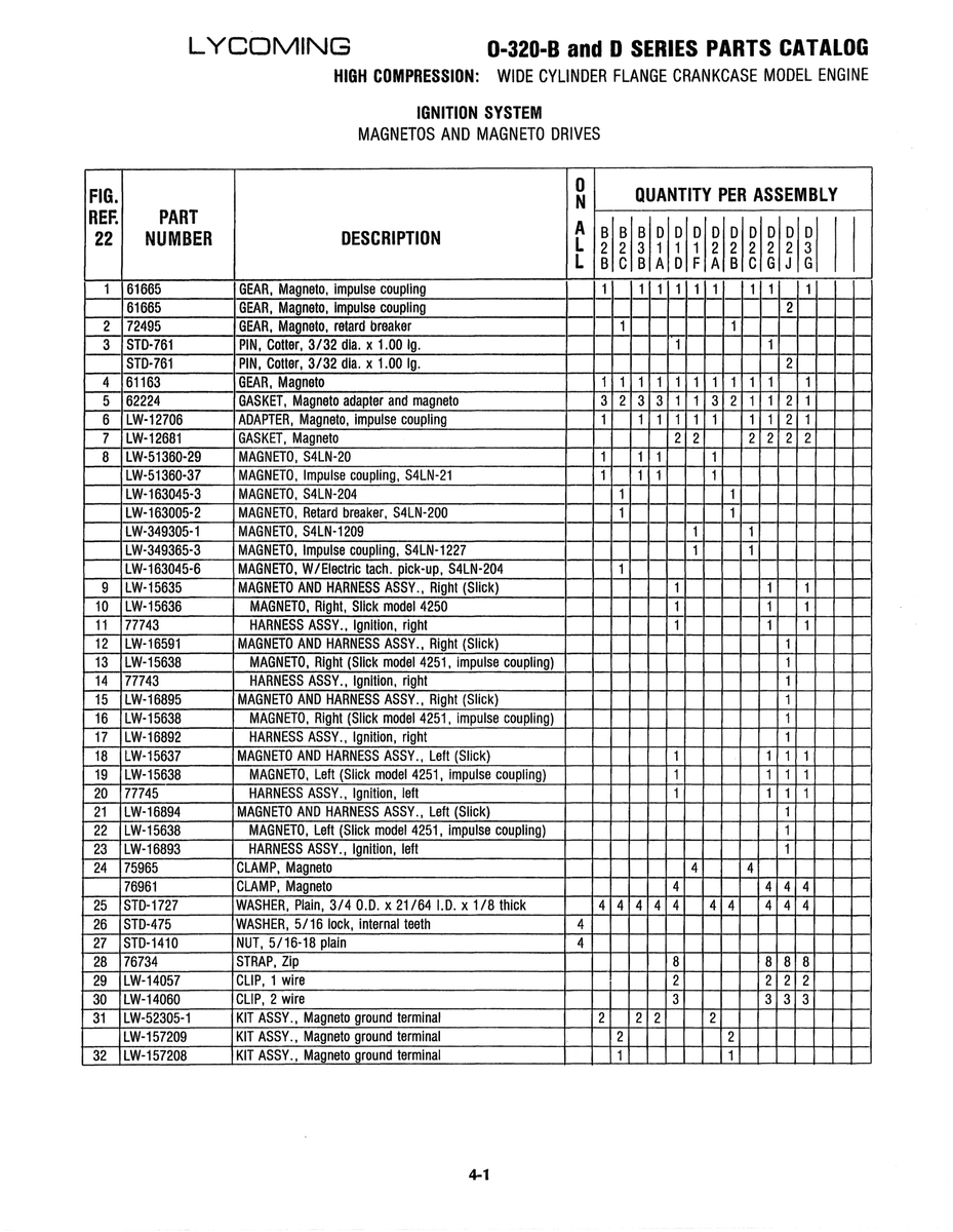 Aviation Part LW-15637