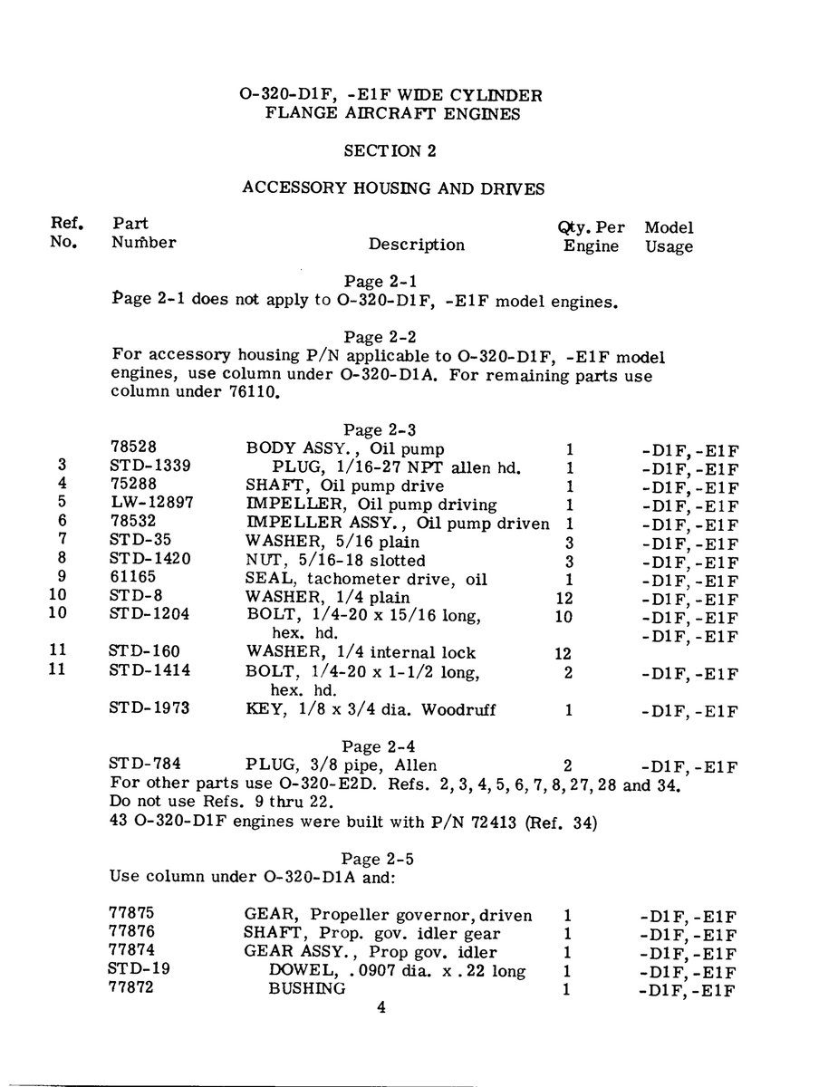 Aviation Part LW-12897